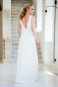 Glücksmoment Brautmode in Oldenburg Brautkleid Conscious Brautkleid Viskose