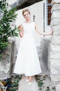 Glücksmoment Brautmode in Oldenburg Brautkleid Knoechellang Tiffany