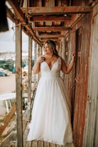 Glücksmoment Brautmode in Oldenburg Brautkleid Curvy