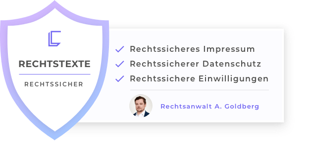 Siegel Legal Cockpit mit Weiterleitung